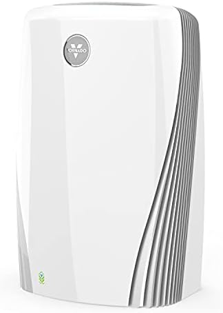 Vornado PCO575DC Air Purifier with True HEPA and Carbon Filtration to Capture Allergens, Smoke, Odors, and Patented Silverscreen Technology Attacks Viruses, Whole Room, White by Vornado