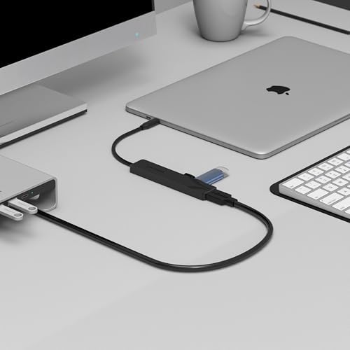 SABRENT USB-C Hub, USB-C to 4K@60Hz HDMI, 100W PD (HB-TC5P) - Image 2