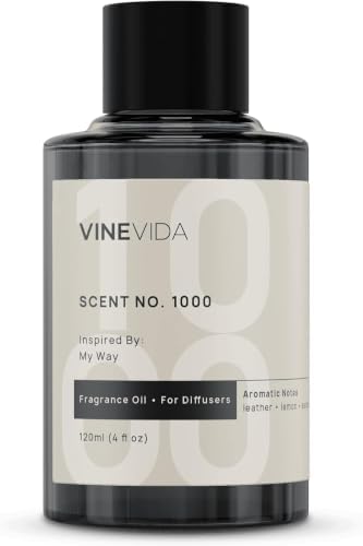 VINEVIDA [4 Fl Oz] My Way Diffuser Oil | Hotel Scent Inspired by the One Hotel | Scents for Cold Air Diffuser - Waterless Diffuser Oil by VINEVIDA
