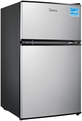 Midea 3.1 Cu.ft Mini Fridge with Freezer, Energy Star Certified, for Dorm by Unknown