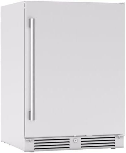 Zephyr Presrv 24 Inch Outdoor Wine Fridge & Beverage Refrigerator for Patio by Zephyr