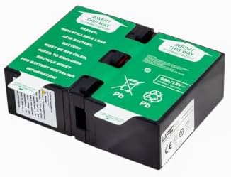 APCRBC124-UPC Replacement Battery for APC UPS BX1500M & BR1500G by UPC by UPCUPGRADEPARTSCOMPANY