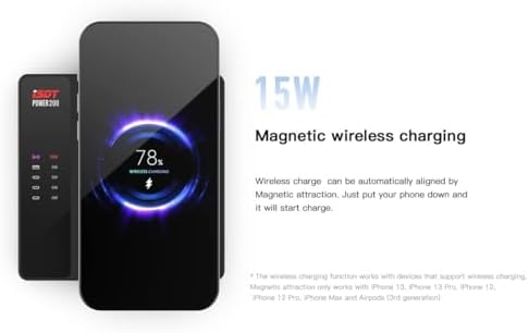 ISDT Power 200H 200W USB C Charging Station 5-in-1 Desktop Charger with 3 USB-C, USB-A & 15W Magnetic Wireless Charger, PD Fast Charging Hub with LCD Display for MacBook, Laptop, iPad, iPhone, Samsung - Image 4