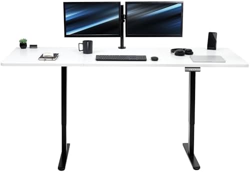 VIVO White 83 x 30 in Standing Desk, DESK-KIT-E2B84-30W by VIVO