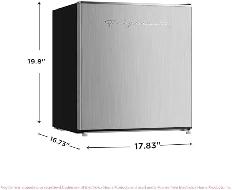 Frigidaire EFR182 1.6 cu ft Stainless Steel Mini Fridge. Perfect for Home or The Office. Platinum Series, 1.8 - Image 5