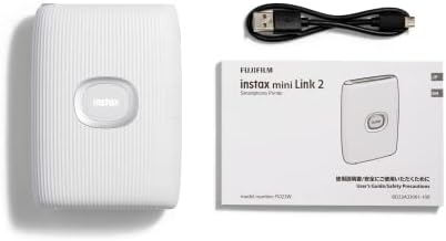Fujifilm Instax Mini Link 2 Smartphone Photo Printer, Wireless, Portable, and Lightweight Instant Film Printer, Bluetooth, Compatible on iPhone IOS or Android Devices - Clay White (Renewed) - Image 5