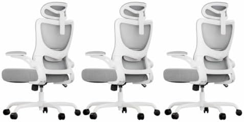 Marsail Ergonomic Office Chair with 3D Armrests, Pack of 3 by Marsail