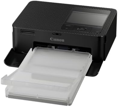 Canon Selphy CP1500 Wireless Compact Photo Printer (Black) + RP-108 High-Capacity Color Ink/Paper Set, 4"x6" Prints, 108 Sheets - Image 6