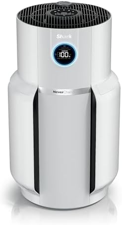 Shark R-HP302 NeverChange Air Purifier MAX 1400 sq.ft. 5-Year Filter Life Odor Neutralizer, White - Certified Refurbished by Amazon+Renewed