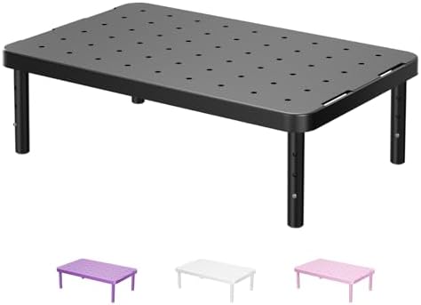 WALI Dual Monitor Riser for Desk, Adjustable Laptop Riser, up to 44 lbs by WALI