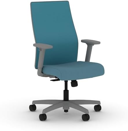 HON Ignition 2.0 Ergonomic Office Chair, Lumbar Support, Desk Chair, Sky by HON