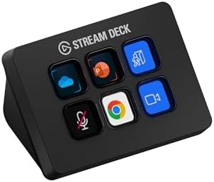 Elgato Stream Deck Mini, 6 Customizable LCD Macro Keys by Elgato