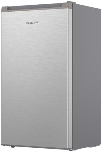 Frigidaire Mini Refrigerator, Compact Freezer Compartment, Adjustable Thermostat Control, Reversible Door, Contemporary Series, 3.2 cu ft, Platinum - Image 3