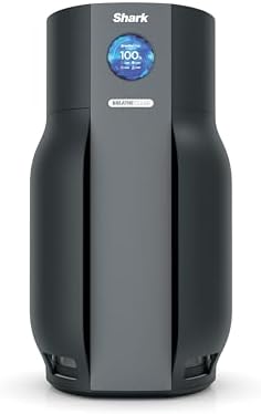 Shark BreatheClear Max Smart Air Purifier, HP362BK, Charcoal by Shark