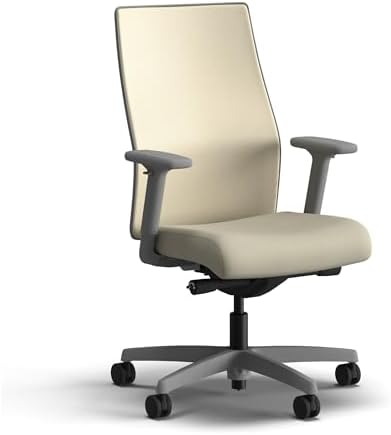 HON Ignition 2.0 Ergonomic Office Chair, Lumbar Support, Desk Chair, Linen by HON
