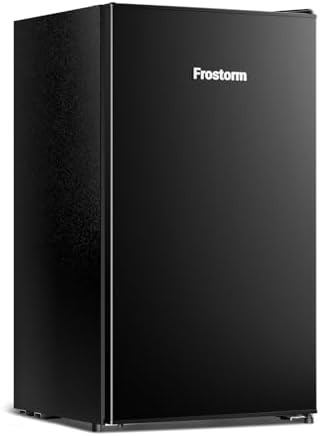 3.2 Cu Ft Mini Fridge with Freezer, Single Door Upright Freezer - Image 2