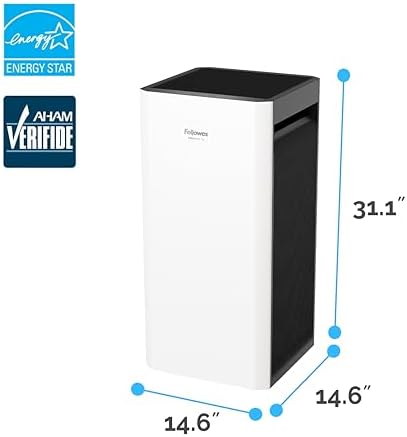 Fellowes AeraMax SV 4-Speed Large Room Air Purifier with True HEPA Air Filter and 3-Stage Allergen and Odor Purification, 4500 S. Ft. Coverage, 2 YEAR FILTER LIFE - 9794501 - Image 2