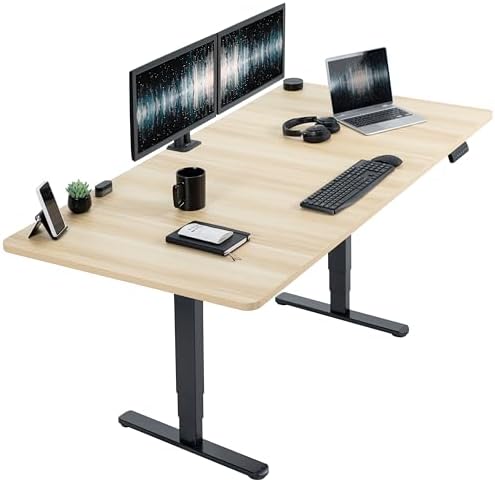VIVO Light Wood 71 x 36 in Standing Desk, DESK-KIT-2B7C-36 by VIVO