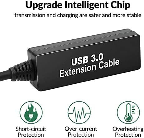 25Feet Active USB 3.0 extension cable,Long USB Extension Cord A-Male A-Female,With Expansion Chipset Signal Boosters, Compatible With Oculus Quest 3,VR, Xbox, PS4, Webcam,etc. - Image 3