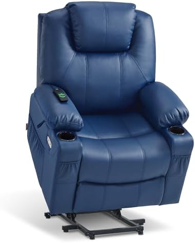 MCombo Power Lift Recliner Chair for Elderly, Heat and Massage 7040(Medium) by MCombo