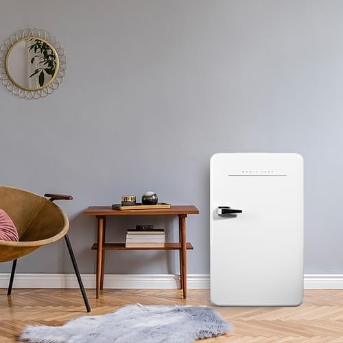 17.5 in. 3.2 cu.ft. Retro Mini Refrigerator in White, without Freezer - Image 5