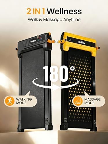 THERUN 8% Incline Walking Pad Large 41.3'' x 16.5''Running Belt - Image 3