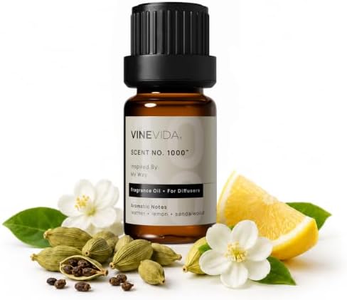 VINEVIDA [0.33oz] Hotel Fragrance Diffuser Oil - 5 Star Hotel Scents for Diffusers for Home - Cold Air Diffuser Oil - Hotel Scent Essential Oil - Scent No.1000 Inspired by My Way by VINEVIDA
