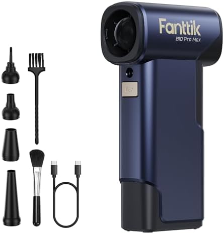 Fanttik B10 Pro Max Electric Air Duster with Powerbank Function (Navy Blue) by FANTTIK%C2%AE
