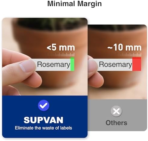 SUPVAN G15M Mini Portable Label Maker Machine with Heat Shrink Tube - Image 4