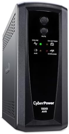 CyberPower CP1500AVRT AVR UPS Battery Backup and Surge Protector - Image 3
