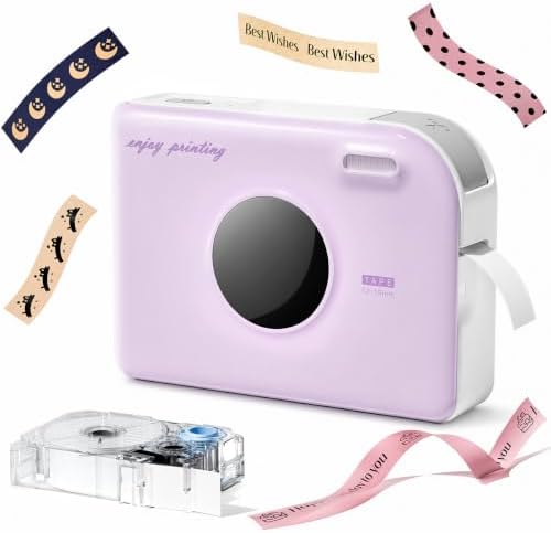 Phomemo A30 Ribbon Printer, Bluetooth Mini Label Maker Machine with Tape by Phomemo