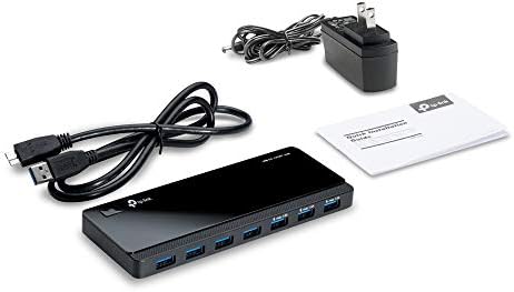 TP-Link [2nd Gen] TP-Link 7-Port USB 3.0 Ultra Slim Hub Including 3 BC 1.2 Charging Ports up to 5V / 1.5A. Compatible with Windows, Mac, Chrome & Linux OS, with Power On/Off Button (UH700) - Image 6