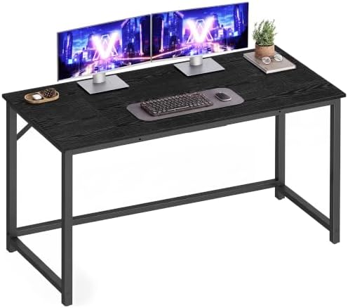 VASAGLE Computer Desk, Steel Frame Gaming Desk for Home Office, 47.2 Inch by VASAGLEbySONGMICSHOME
