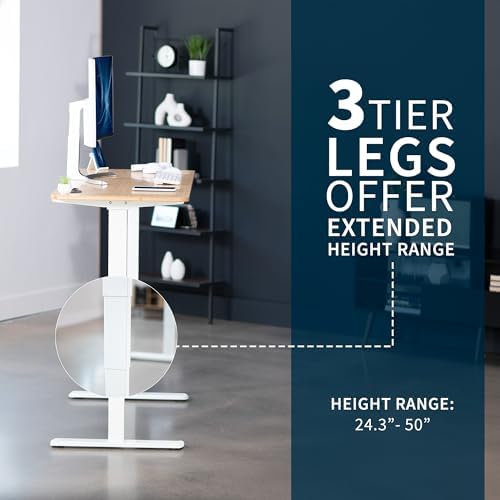 VIVO Real Bamboo 60 x 24 in Standing Desk, DESK-KIT-2W6O - Image 5