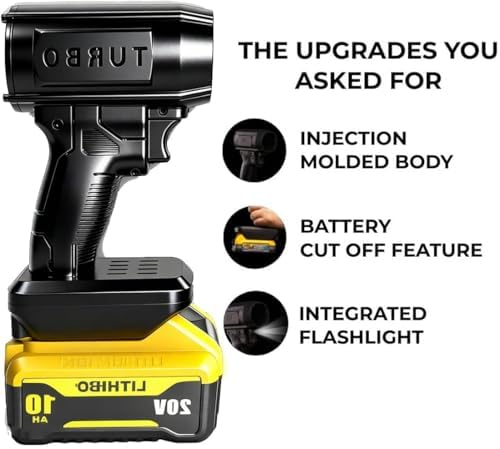 Storm Industries Jet Blower 2.0, 2026 Upgraded Electric Cordless Car Air Dryer Blower, 160,000 RPM 200 Mph, Handheld Turbo Blower for Car, Patio, Snow, Dust - Image 5