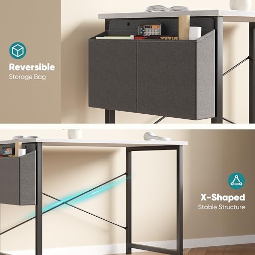 OLIXIS Small Computer Desk, 31 Inch Gaming Desks for Home Office - Image 5
