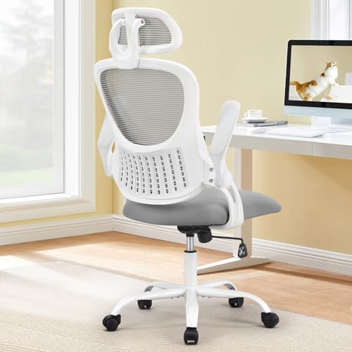 Sweetcrispy Computer Desk Chair, Mesh Office Chair with Lumbar Support by Sweetcrispy