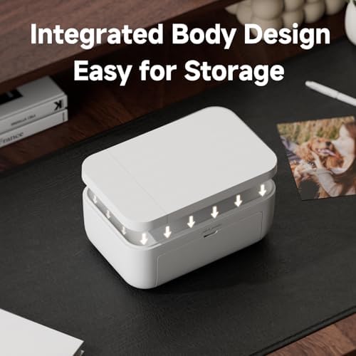 HPRT Photo Printer 4×6”,Wi-Fi for Phone, Thermal Dye-Sublimation,White - Image 5