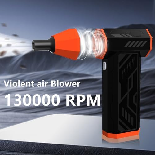Hair Driers, 110000RPM Electric Air Duster for PC&Keyboard Cleaning - Image 3