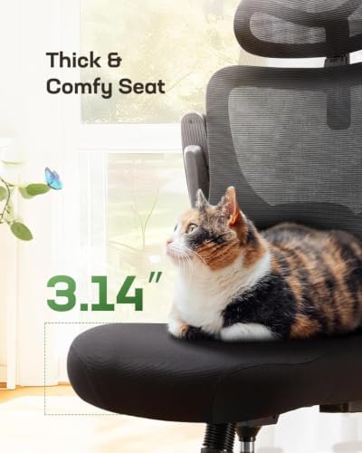 Marsail Ergonomic Office Chair with 3D Armrests, Pack of 5 - Image 6