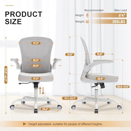 Synorla Office Chair|Ergonomic Desk Chairs 330LBS Capacity - Image 2