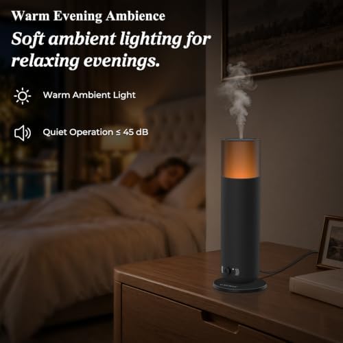 URPOWER Waterless Essential Oil Diffuser 120ml for Home, Hotel & Office - Image 5