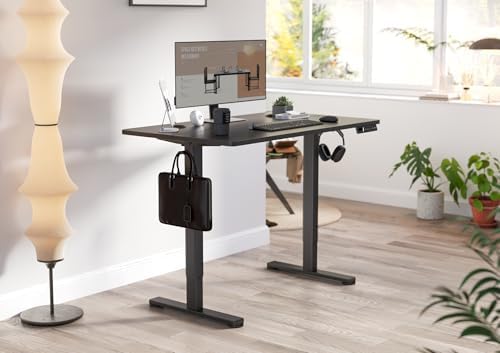 YDN 35 x 20 Inch Black Electric Standing Desk - Image 2