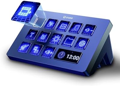 ULANZI Stream Controller Macro Keyboard D200 U-Studio Macro Pad 14 LCD Keys by ulanzi