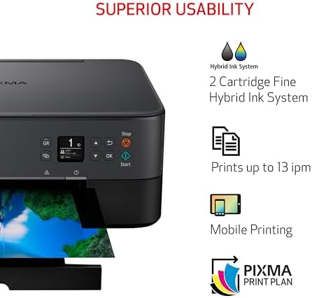 Canon PIXMA TS6420a All-in-One Wireless Inkjet Printer [Print, Copy, Scan], Works with Alexa - Image 4