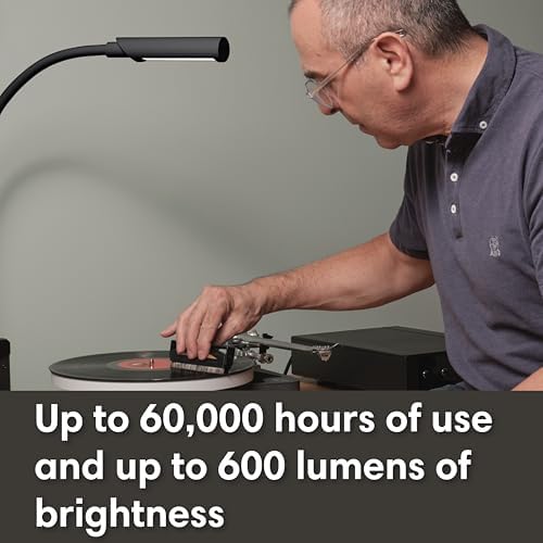 Reliable UberLight Flex Desk Lamp with Clamp, 9 Light Settings, Black - Image 6