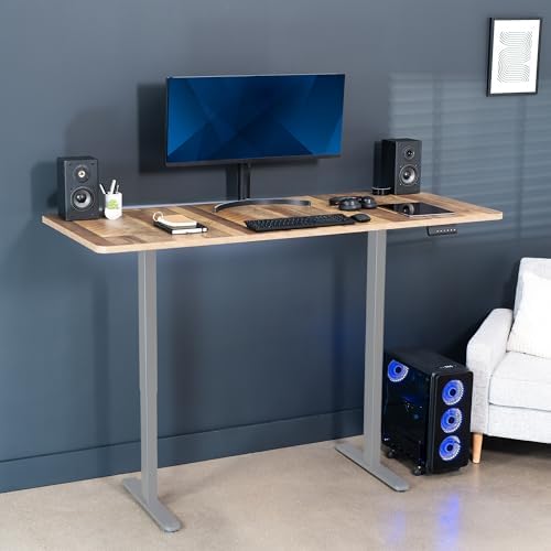 VIVO Reclaimed Wood 71 x 30 in Standing Desk, DESK-KIT-E2G7P - Image 2