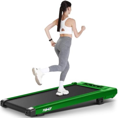 ANCHEER Walking Pads, 2 in 1 Under Desk Treadmill 2.5HP Compact Running Machine with Remote Control, 300lbs Weight Capacity for Home/Gym/Office,Ultra-Quiet, Installation-Free by YourHealthyLifestyle