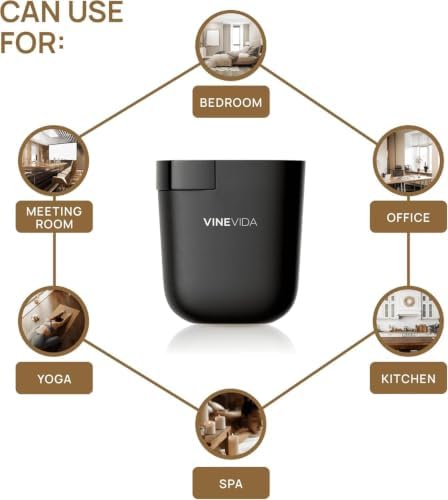 VINEVIDA 2-Pack Prime Plug-in Diffuser [Black] - Image 7