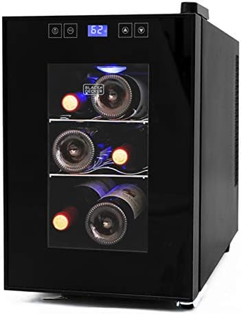 BLACK+DECKER 6-Bottle Thermoelectric Wine Cellar, BD60016, Black by Unknown